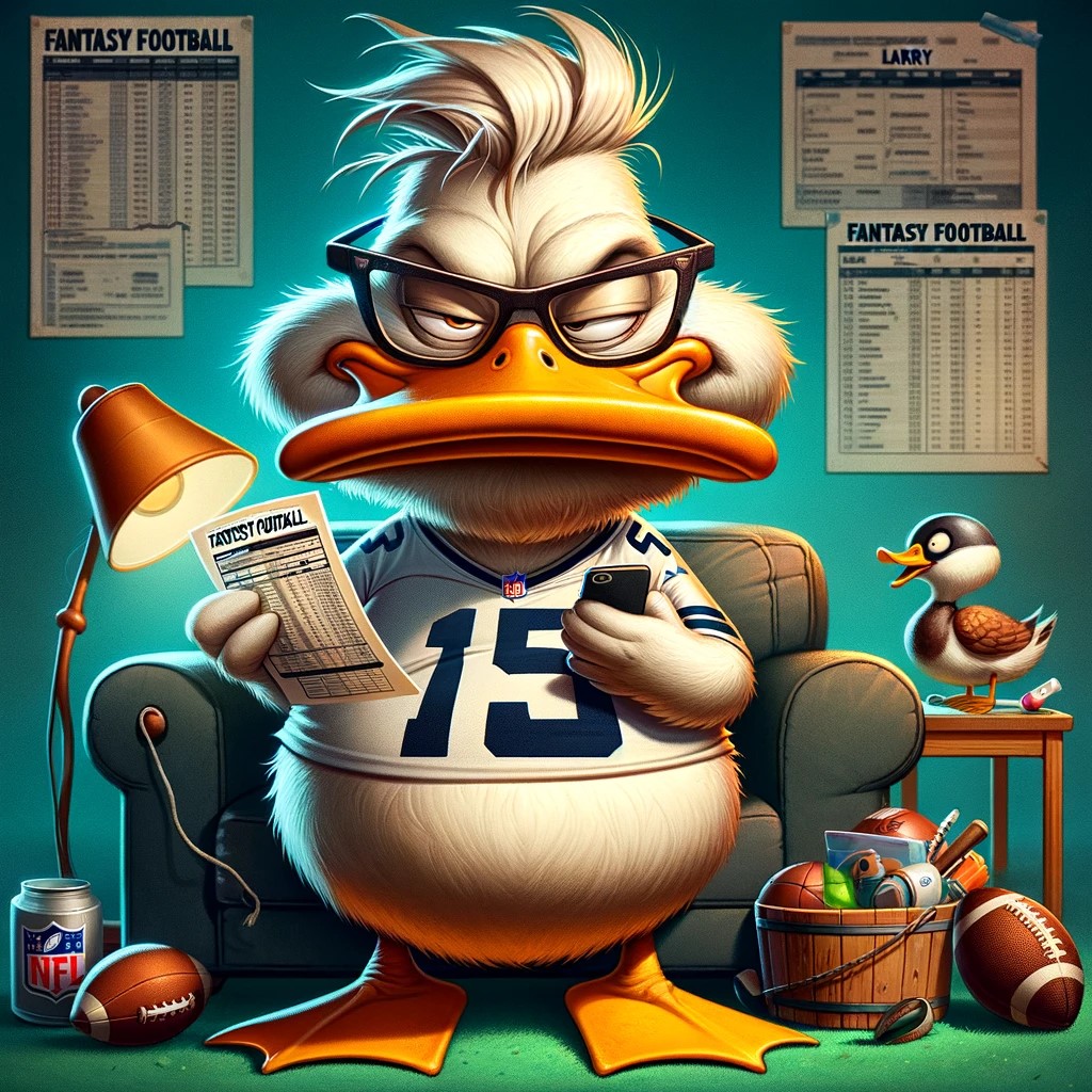 Original Frumpy Duck article illustration